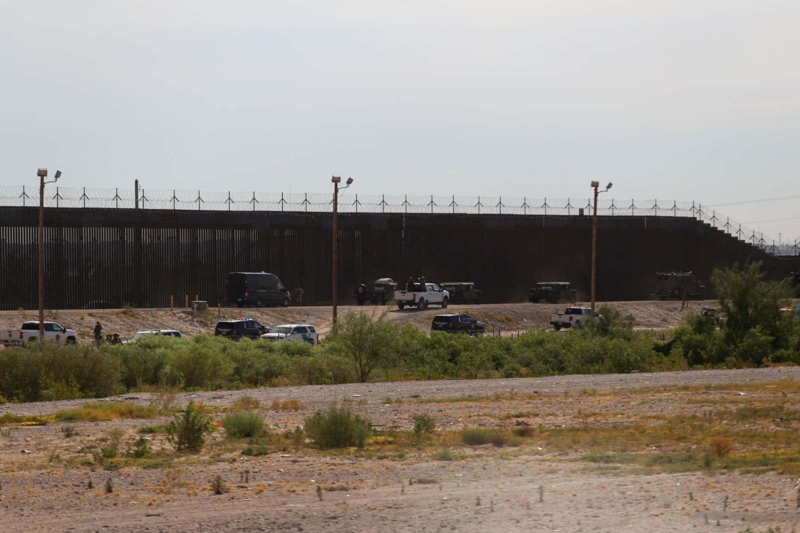 Frontera entre México y Estados Unidos. Foto: Cuartoscuro