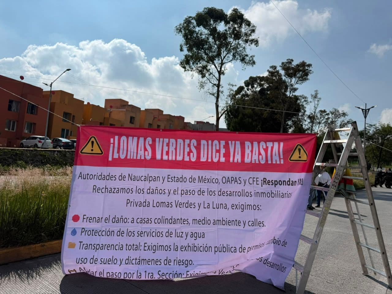 Protestas Lomas Verdes