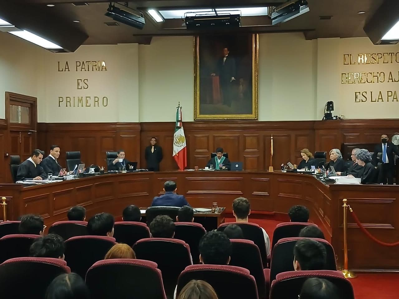 El pleno de la Suprema Corte de Justicia de la Nación. Foto: N+