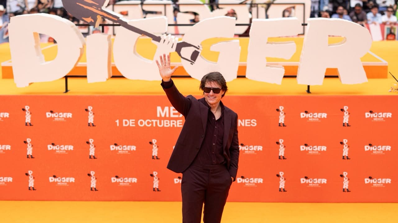 Tom Cruise en el estreno de ‘Digger’