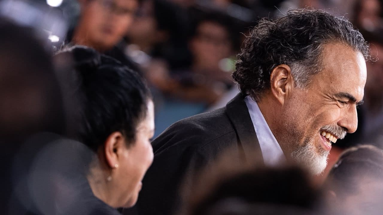 Alejandro González Iñárritu en el estreno de Digger