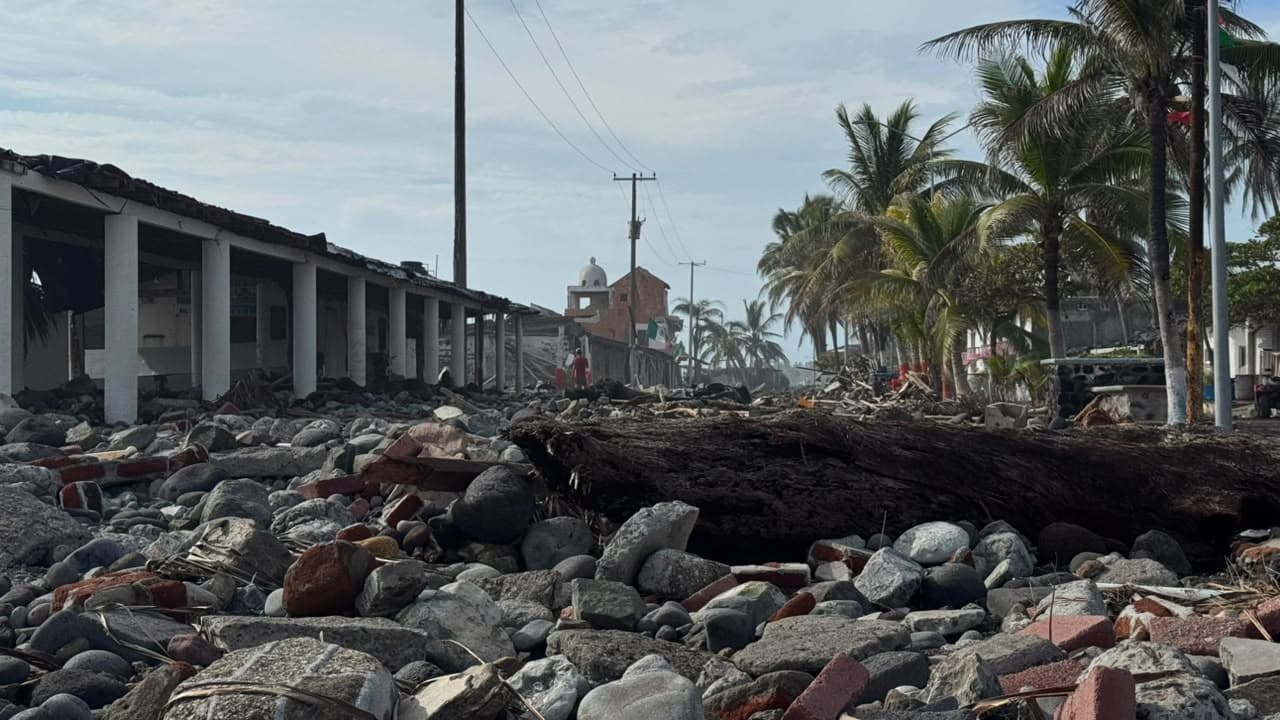 Huracán Simon y miedo a la rapiña