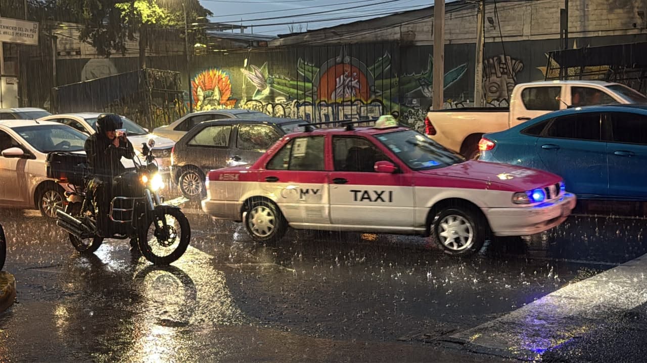 Una intensa lluvia se registró en CDMX. Foto: Cuartoscuro/ Archivo