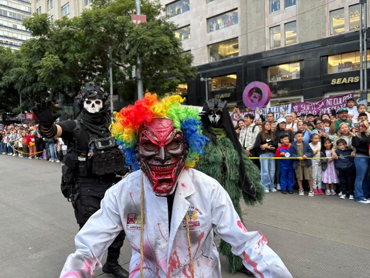 Marcha Zombie 2026 en CDMX