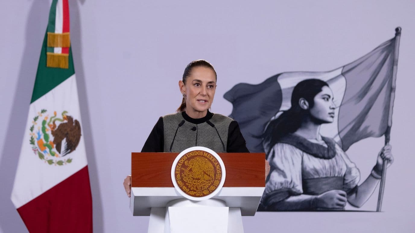 Claudia Sheinbaum, presidenta de México hoy