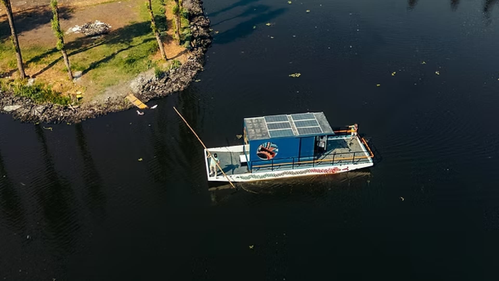 Hotel flotante. Foto: casaakali
