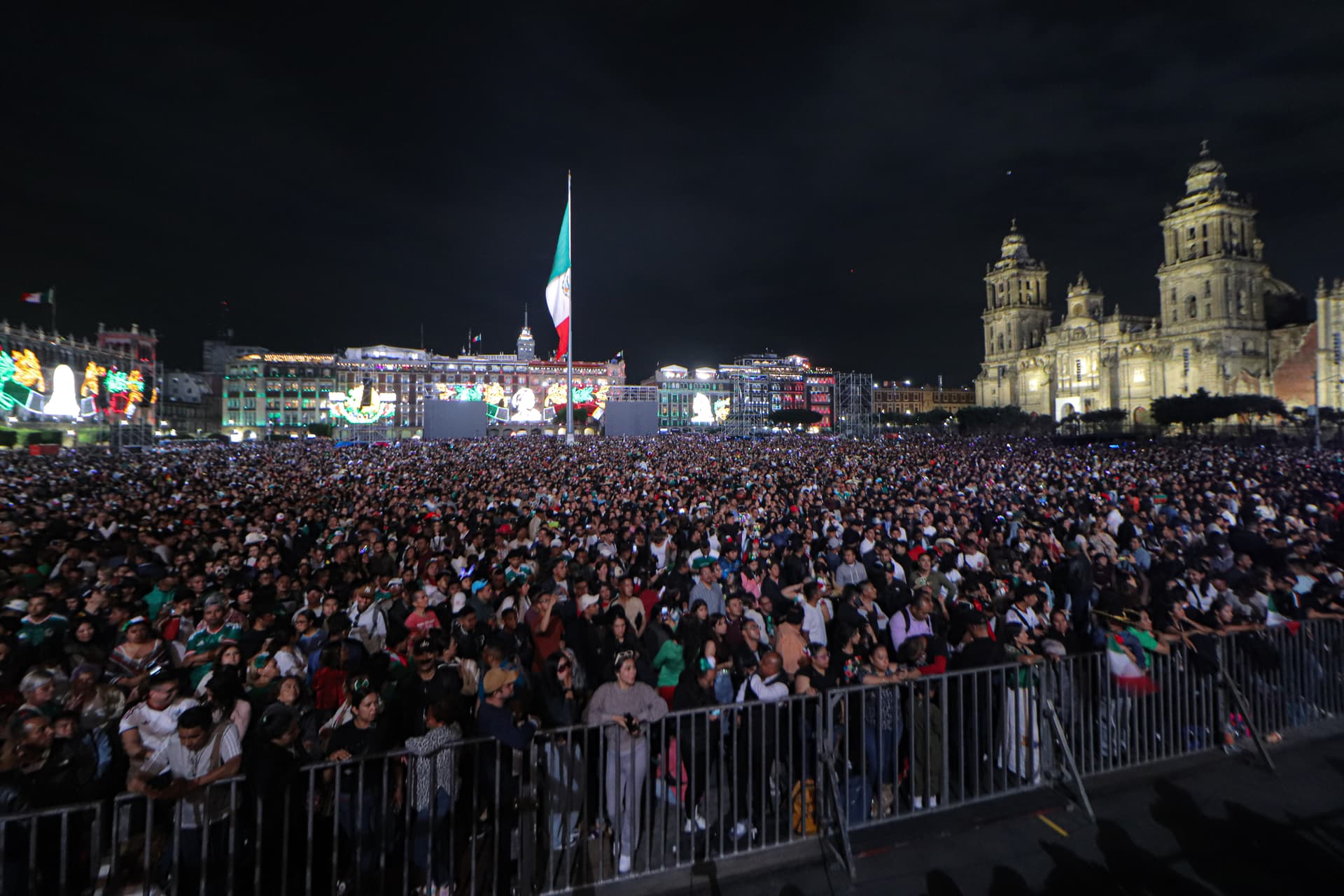 Zócalo lleno