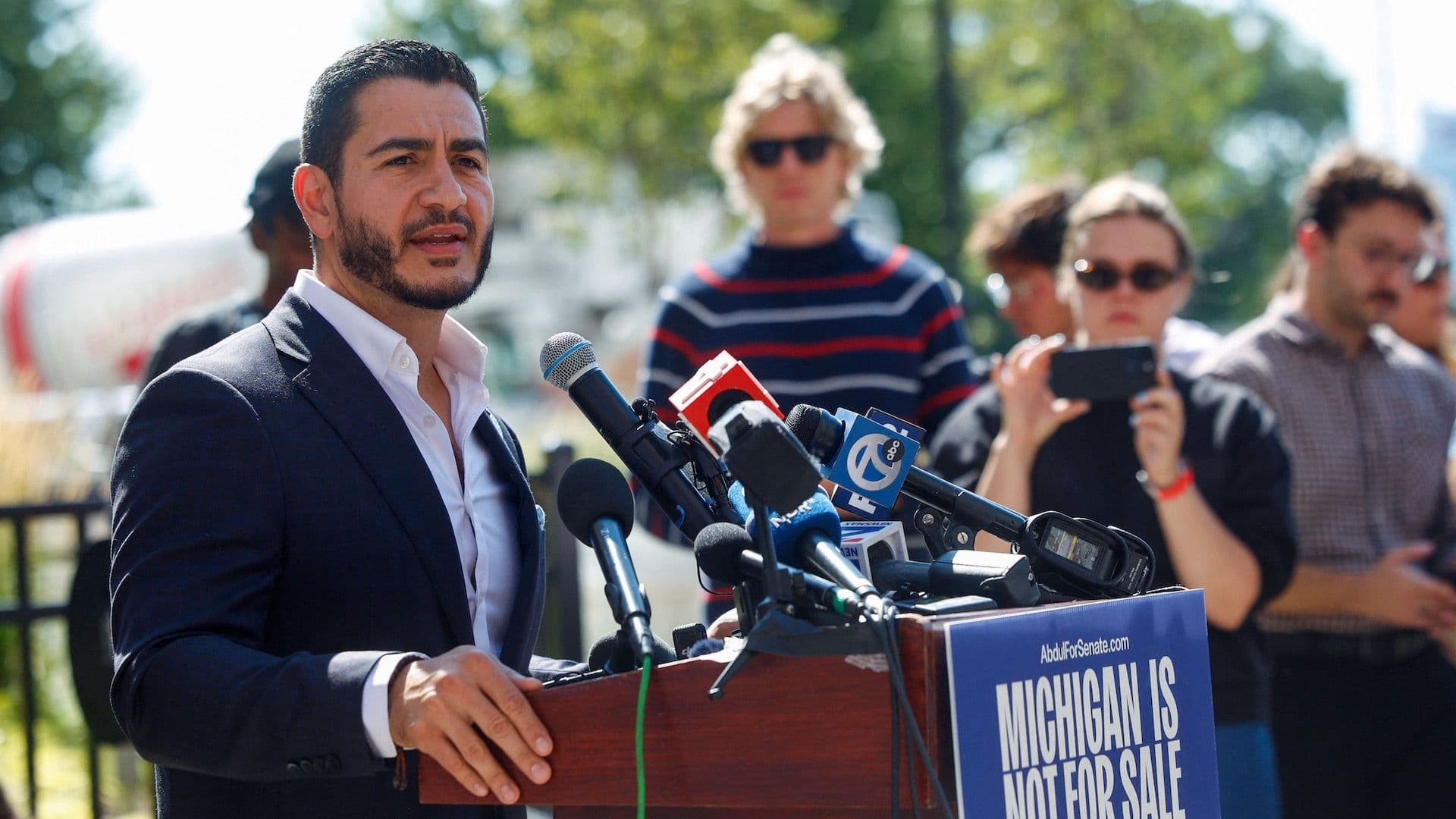 Abdul El-Sayed, candidato demócrata al Senado