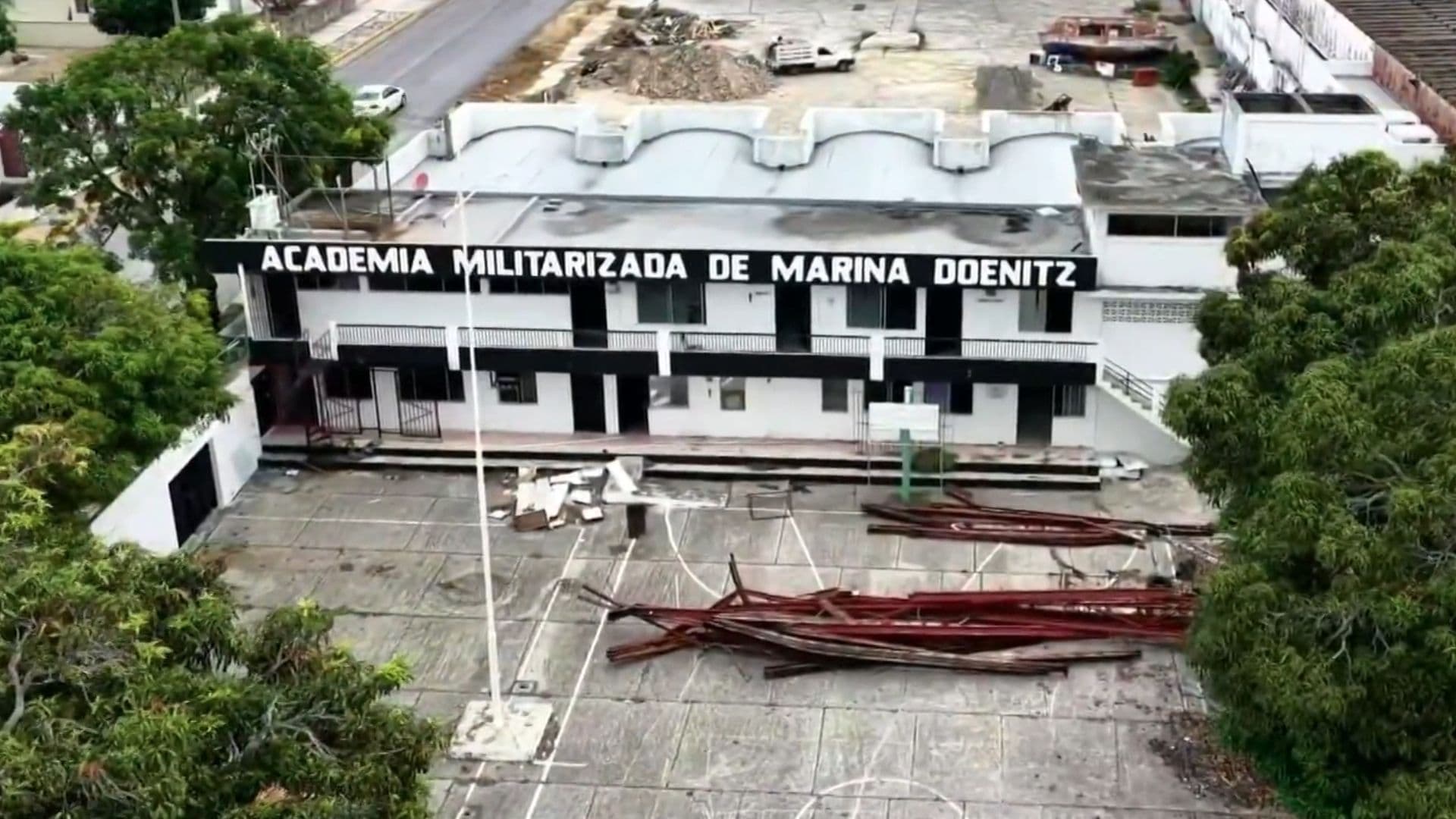 Instalaciones de la academia militarizada Doenitz.
