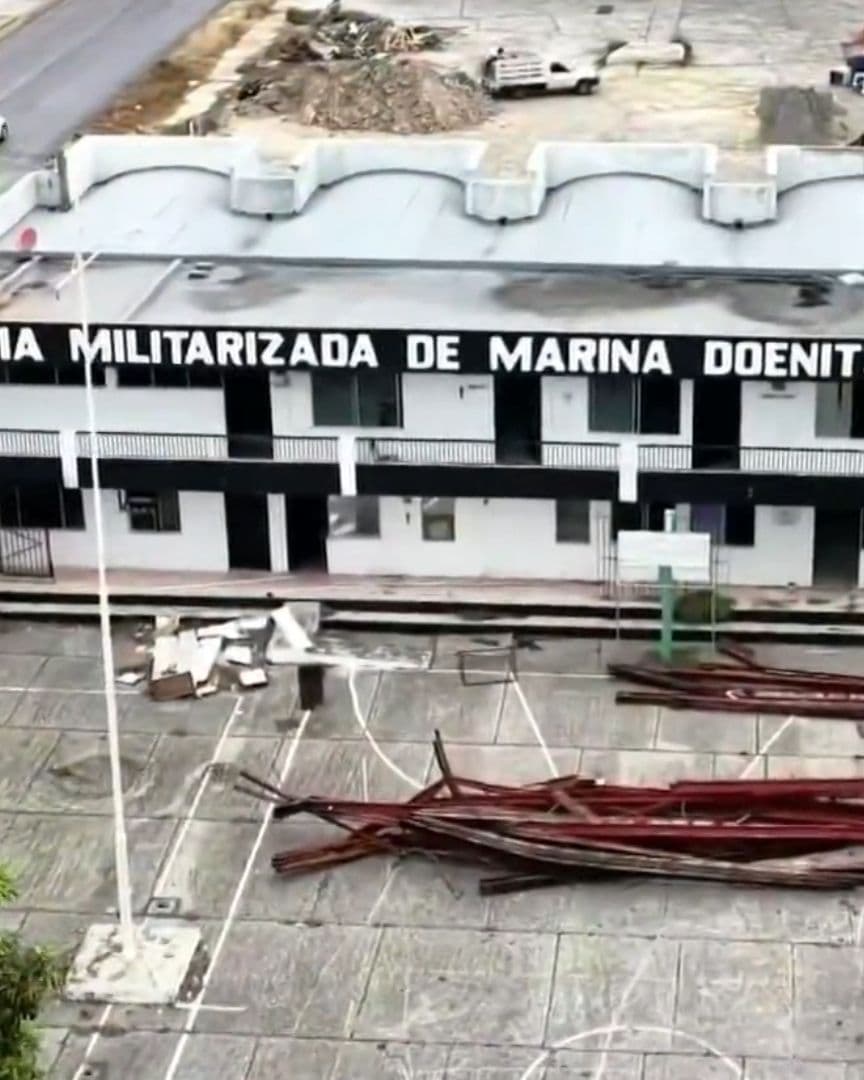 Instalaciones de la academia militarizada Doenitz.