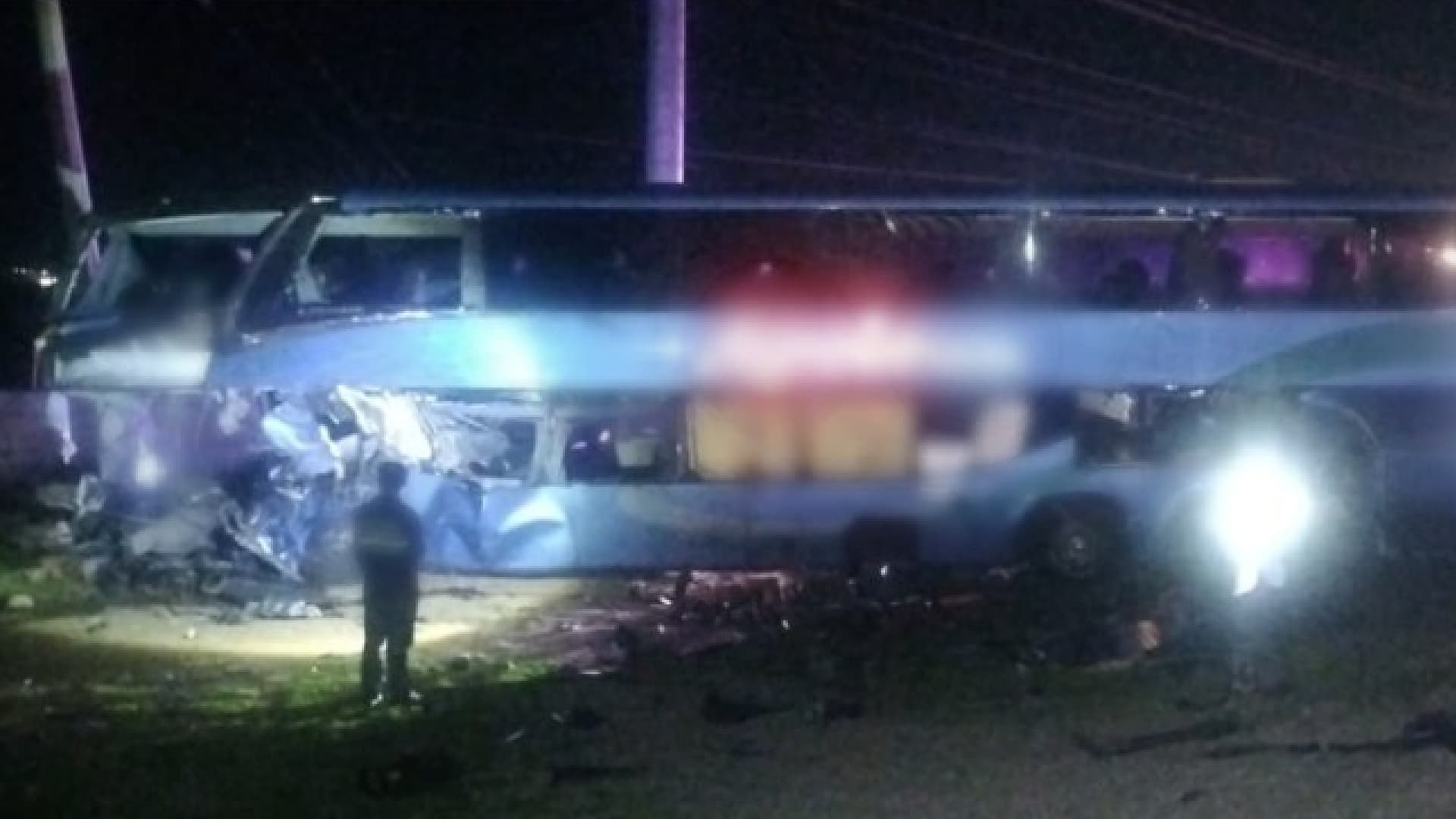Accidente vial. Foto: Guardia Nacional