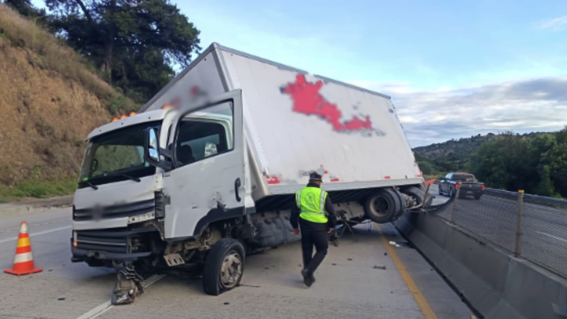 Choque en Arco Norte provoca cierre parcial hacia Tlaxcala.