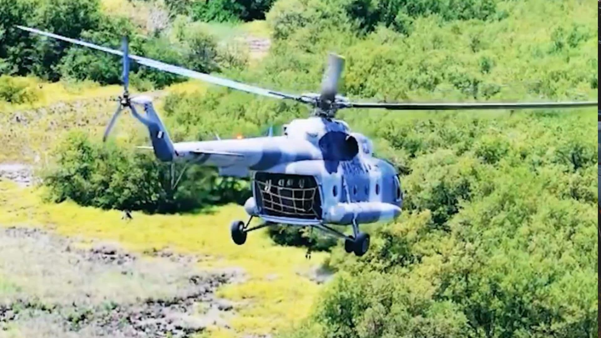 helicóptero de la marina