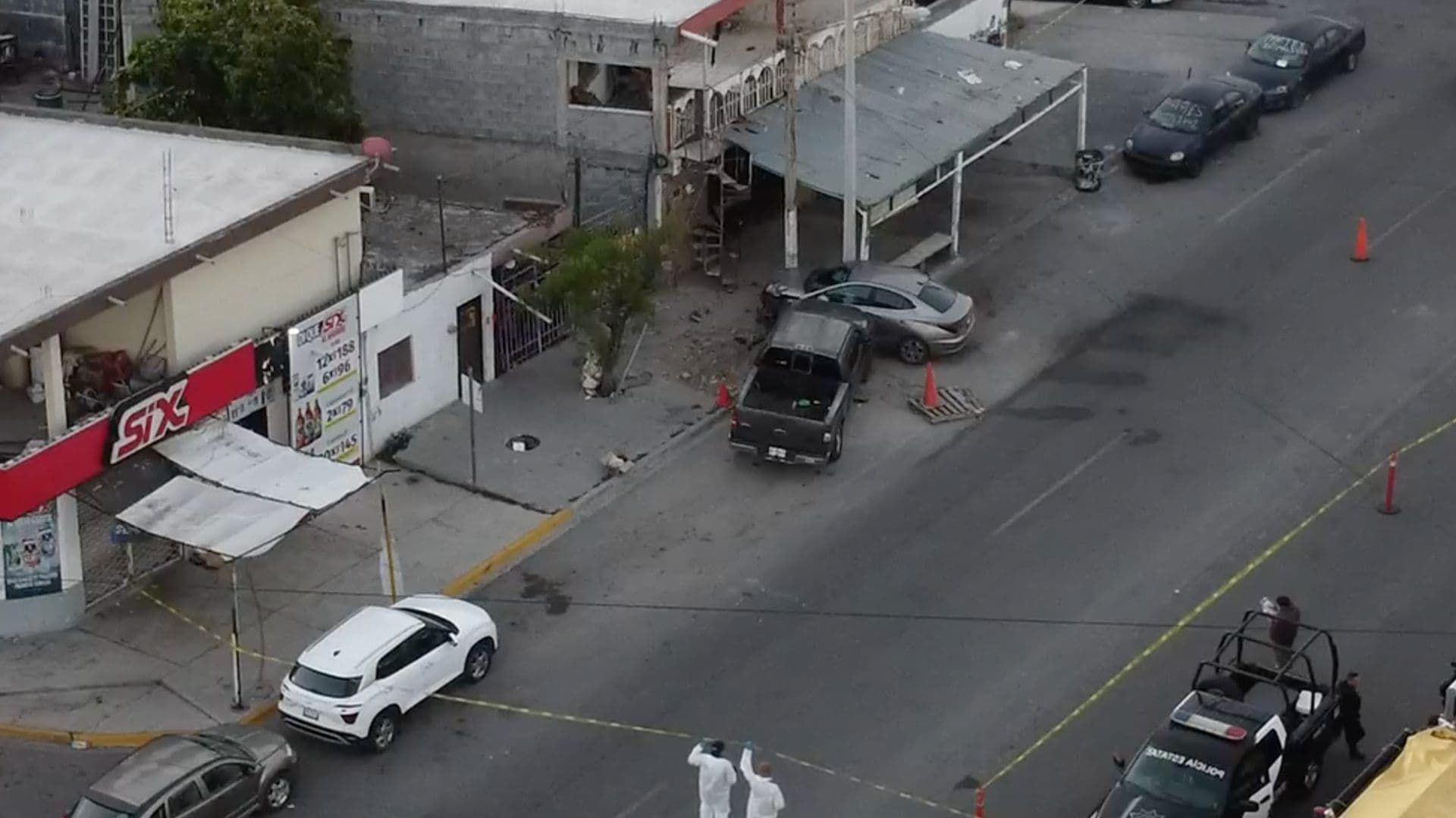 Choque en colonia San Bernabé en Monterrey