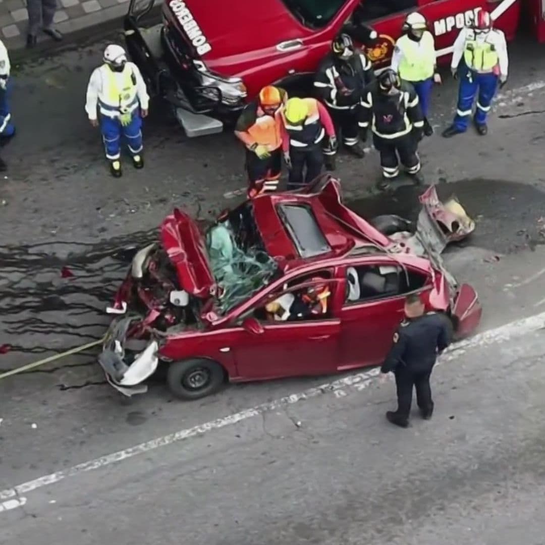 Accidente en Constituyentes en la Ciudad de México.