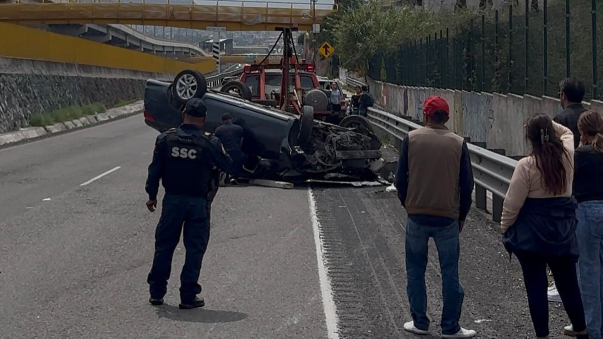 Accidente en la México-Puebla