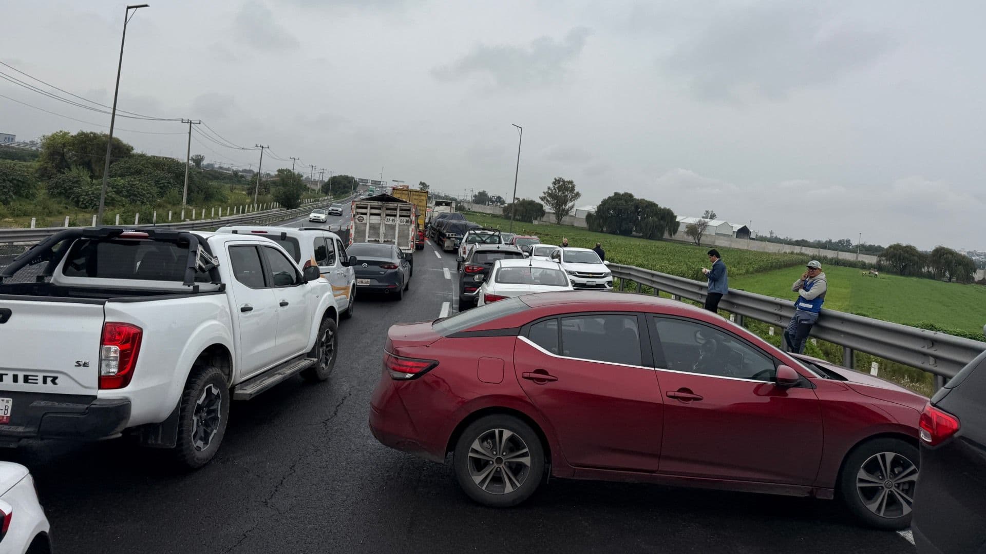 Accidente en Circuito Exterior Mexiquense
