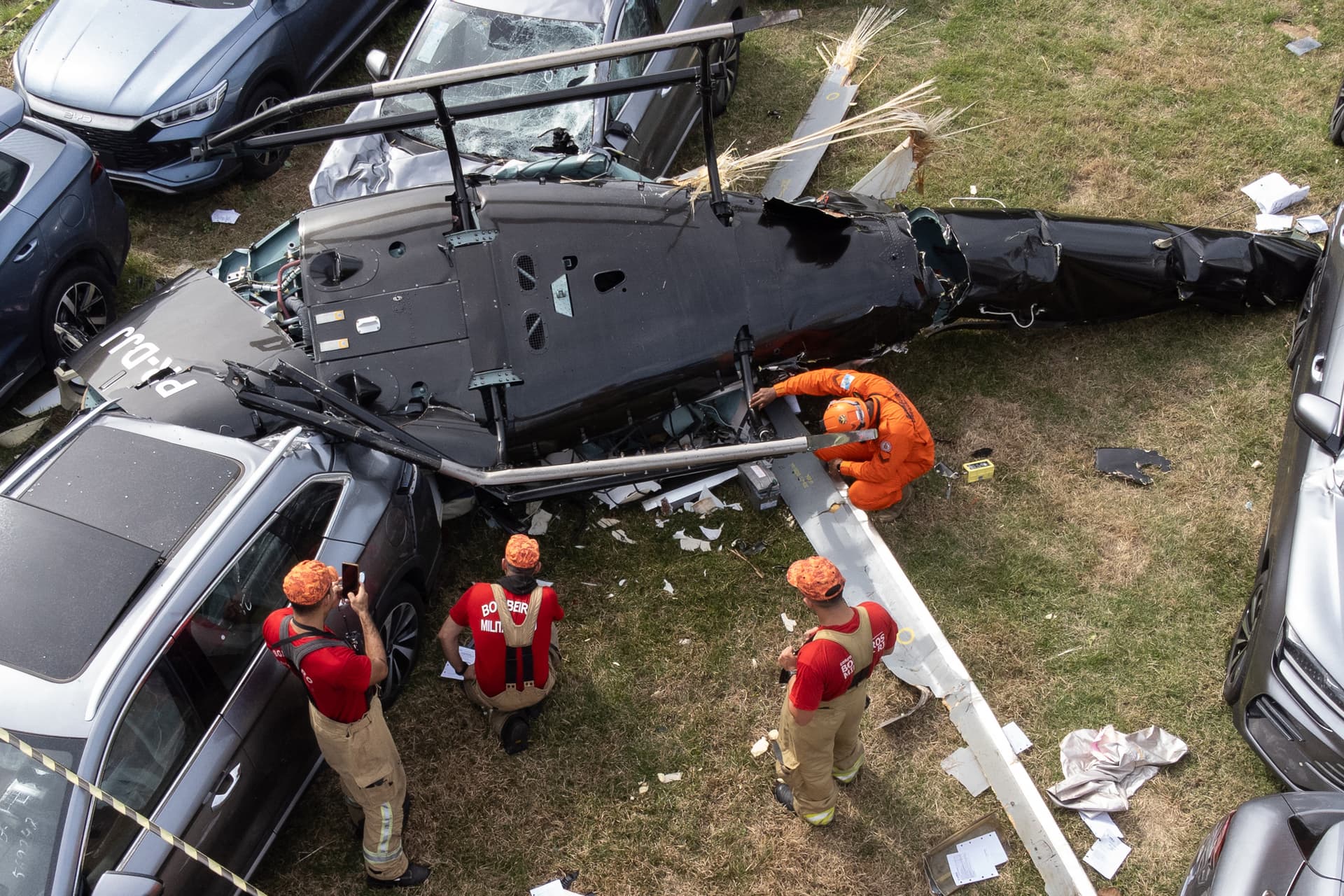 Seis muertos en colisión de dos helicópteros en Rio de Janeiro