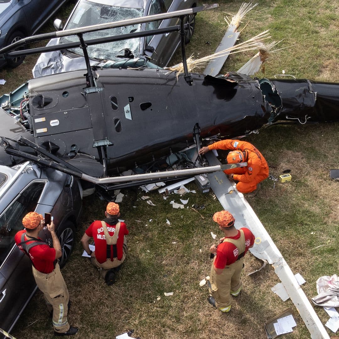 Seis muertos en colisión de dos helicópteros en Rio de Janeiro