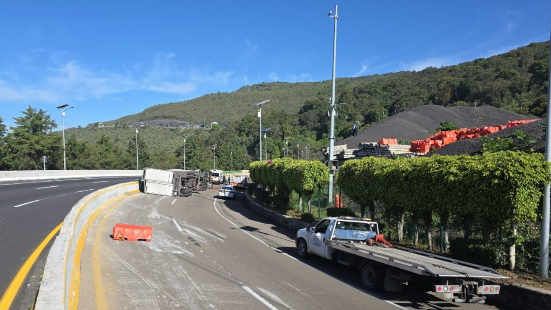 Accidente en la Autopista México-Cuernavaca