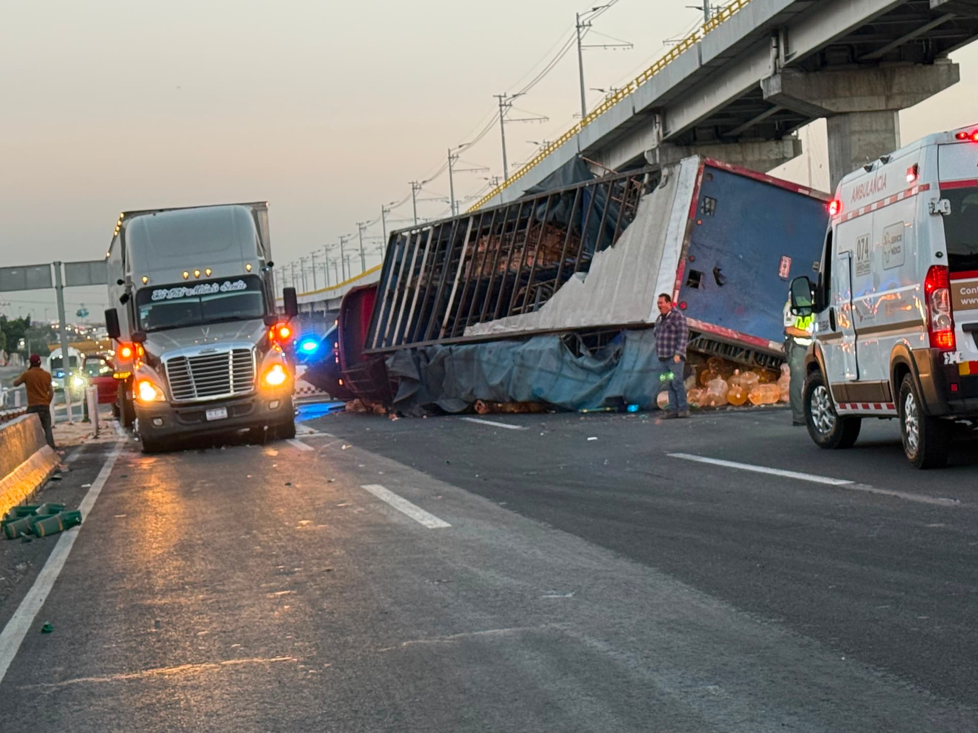¿Qué Pasó en la Autopista México-Puebla Hoy? Alternativa Vial por Aparatoso Accidente