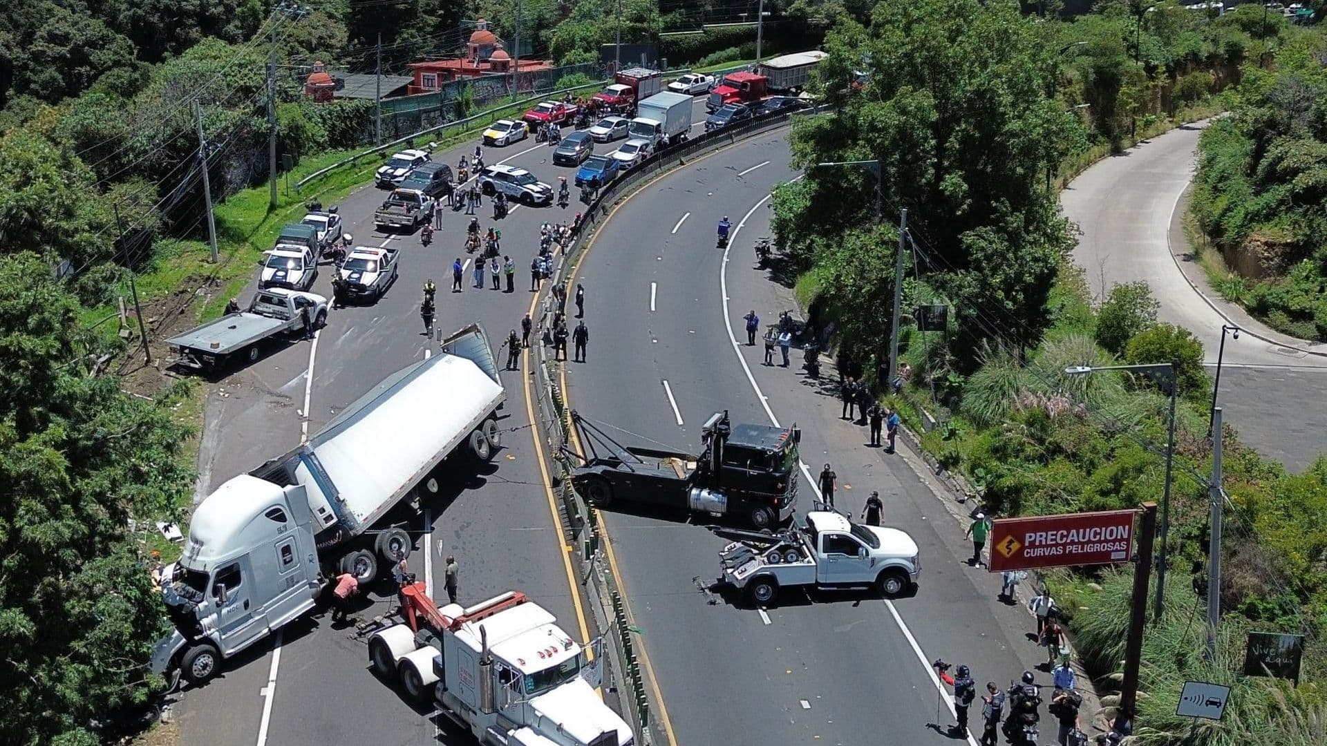 Accidente en la México-Toluca el 21 de julio de 2026