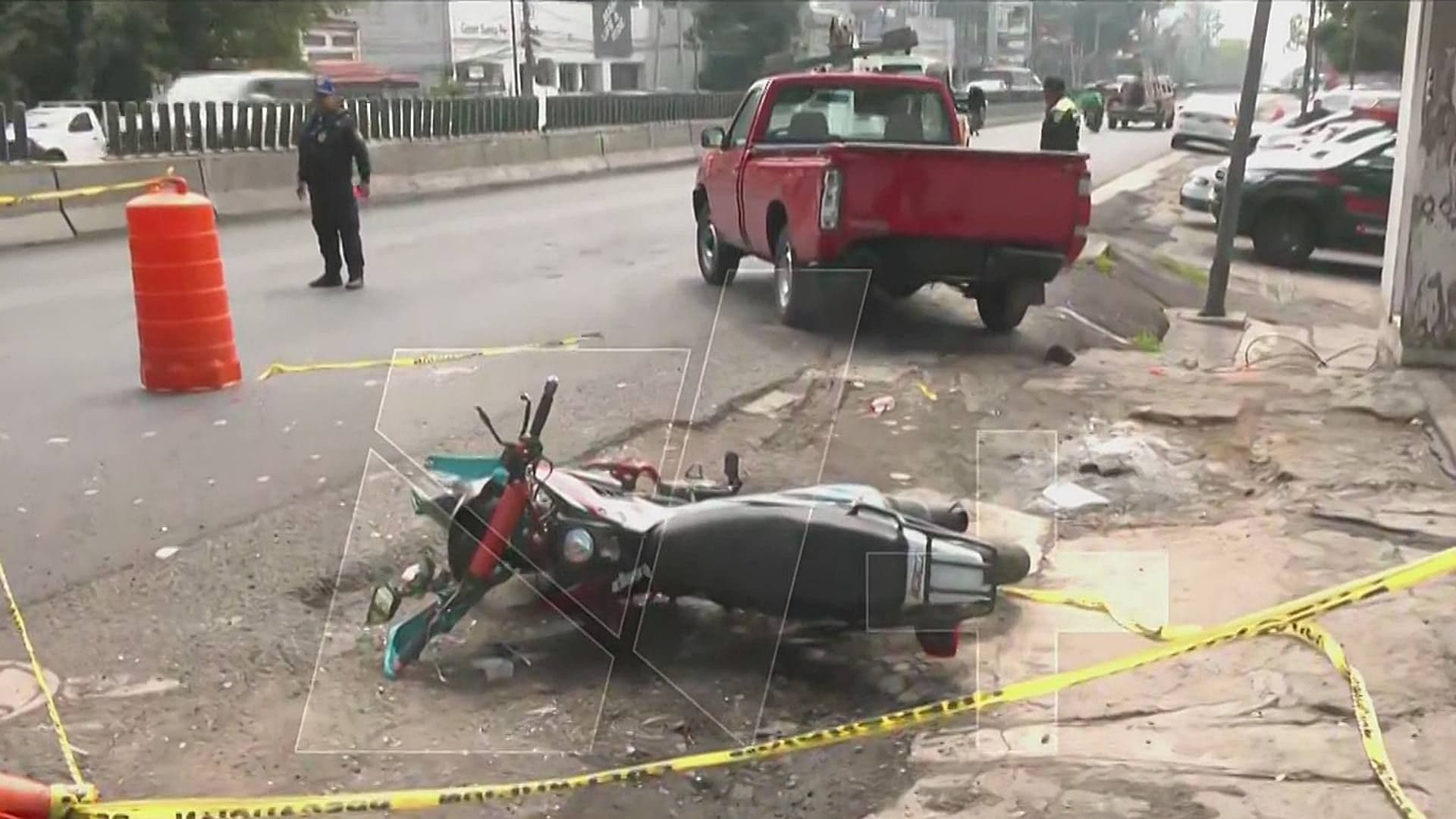 El accidente ocurrió en el km 19 de la carretera México-Toluca, CDMX.