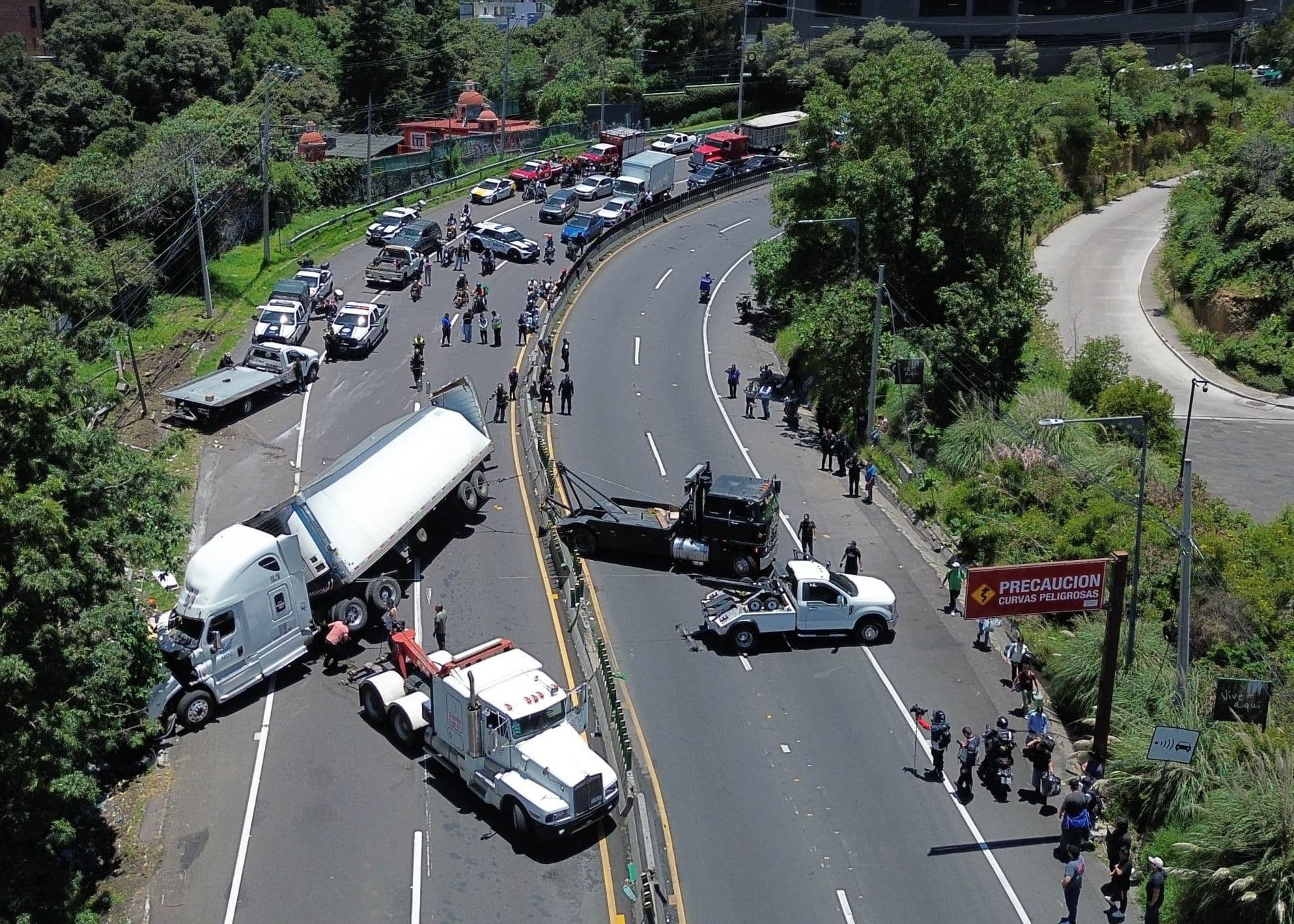 Accidente en la México-Toluca el 21 de julio de 2026