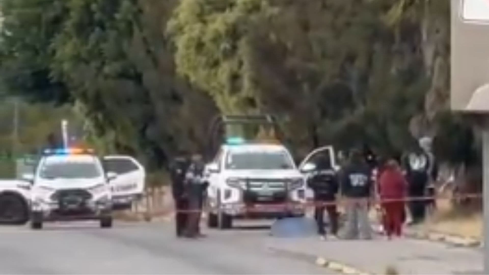 El SEMEFO se encargó del levantamiento del cuerpo en la avenida 11 Sur