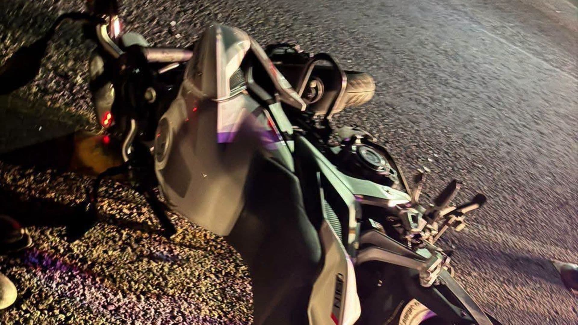 Muere mujer a bordo de motocicleta en Puebla.