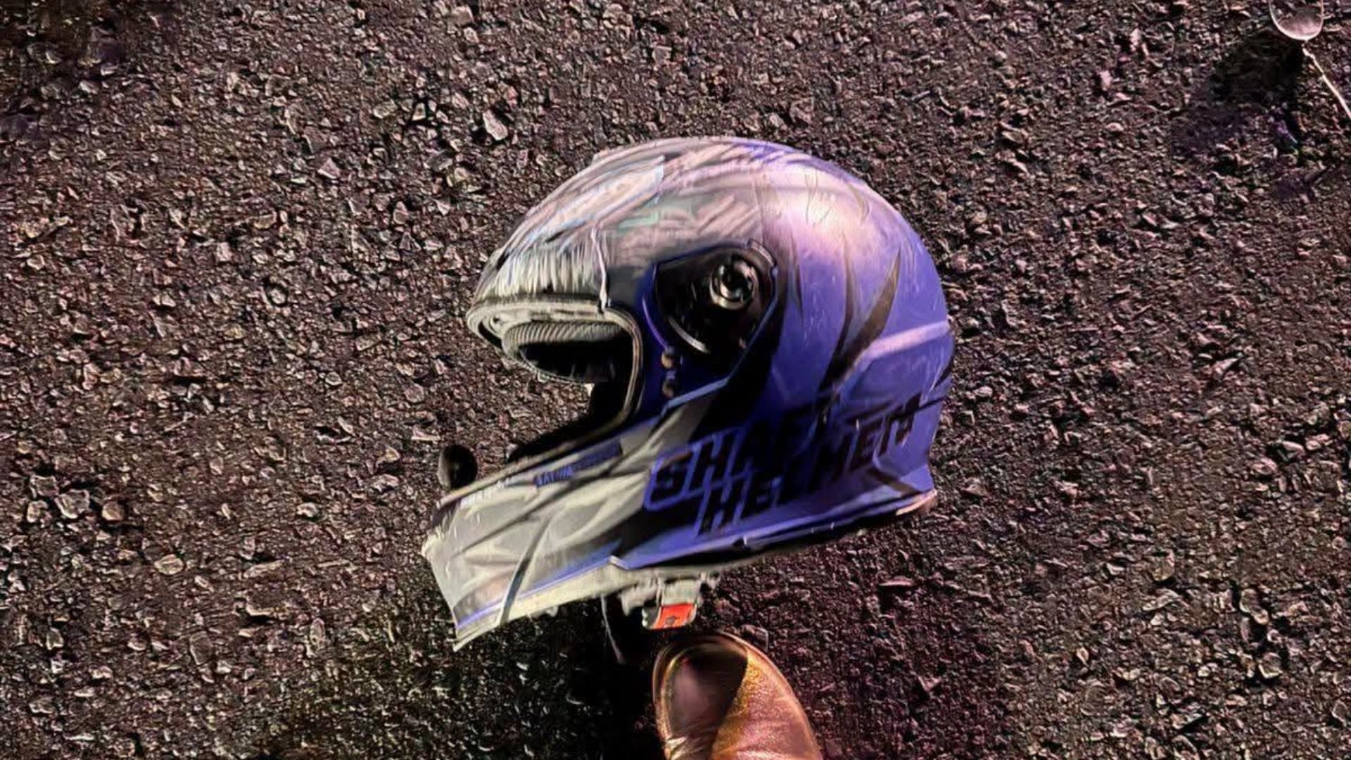 Accidente de motociclistas en Puebla.