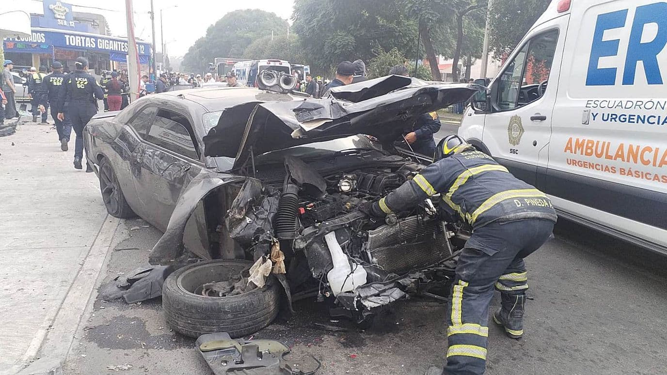 Auto Choca contra Local y Ocasiona Fuga de Gas: Hay un Muerto por Accidente en Coyoacán, CDMX