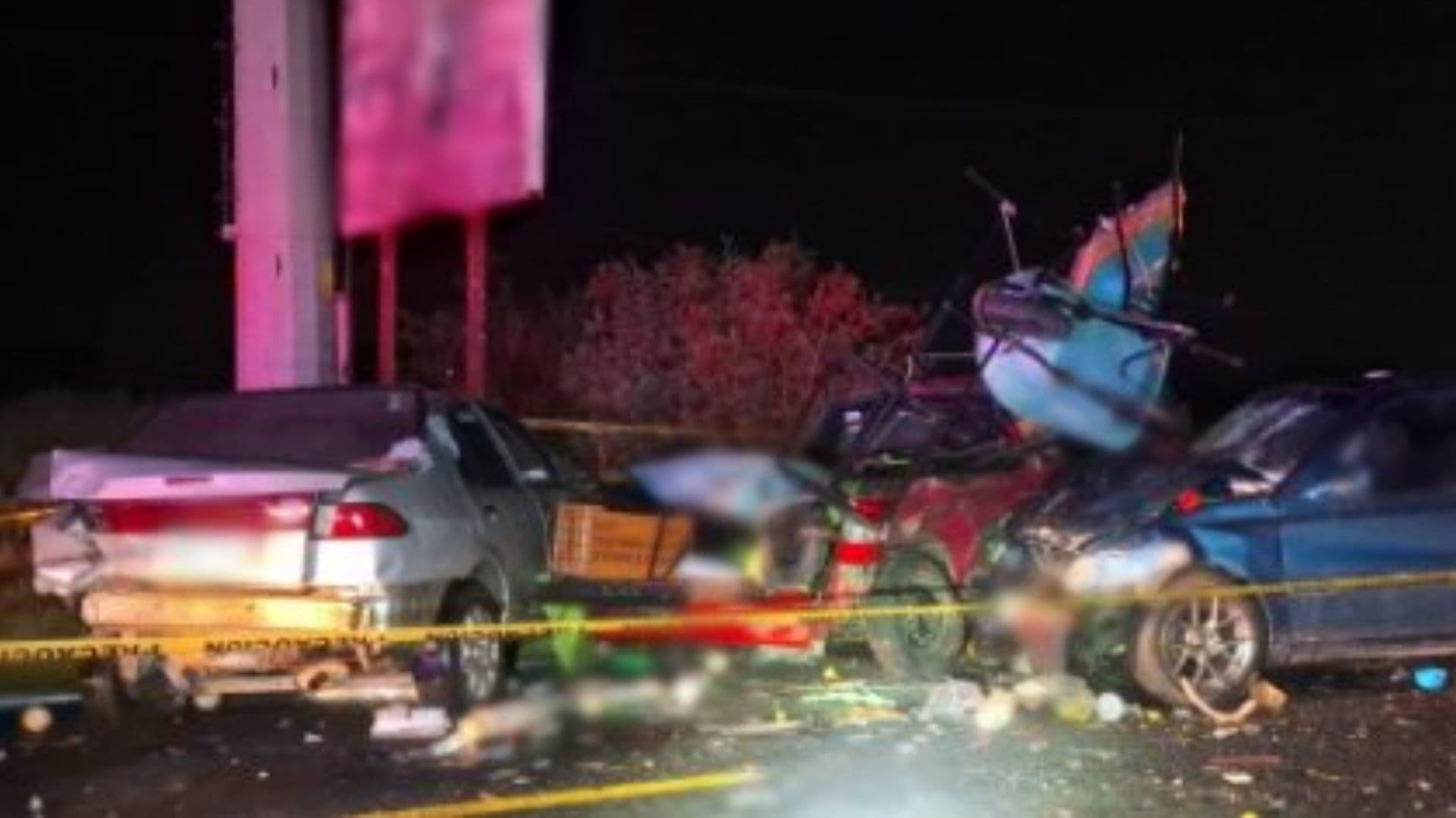 Accidente paraliza tráfico en la carretera federal Puebla-Teziutlán.
