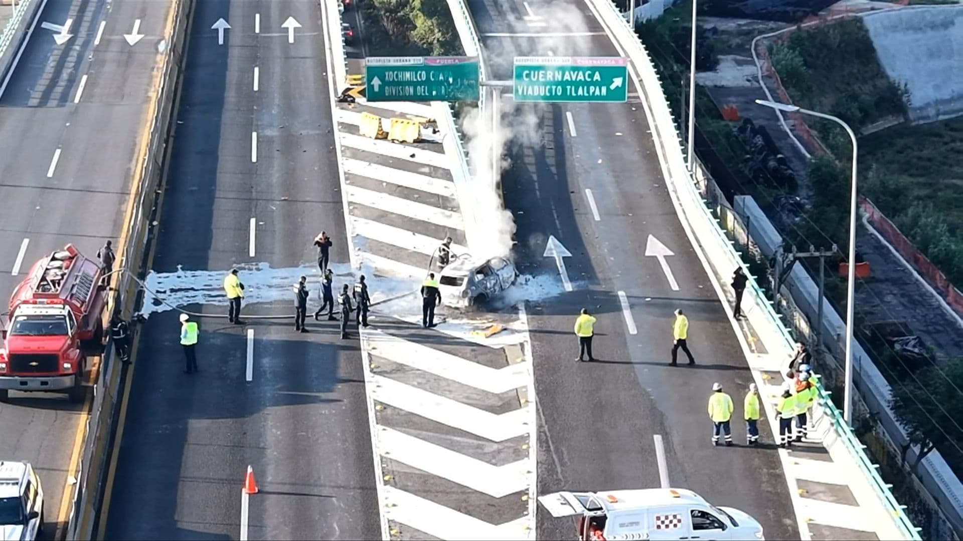 Fatal accidente en Segundo Piso de Periférico