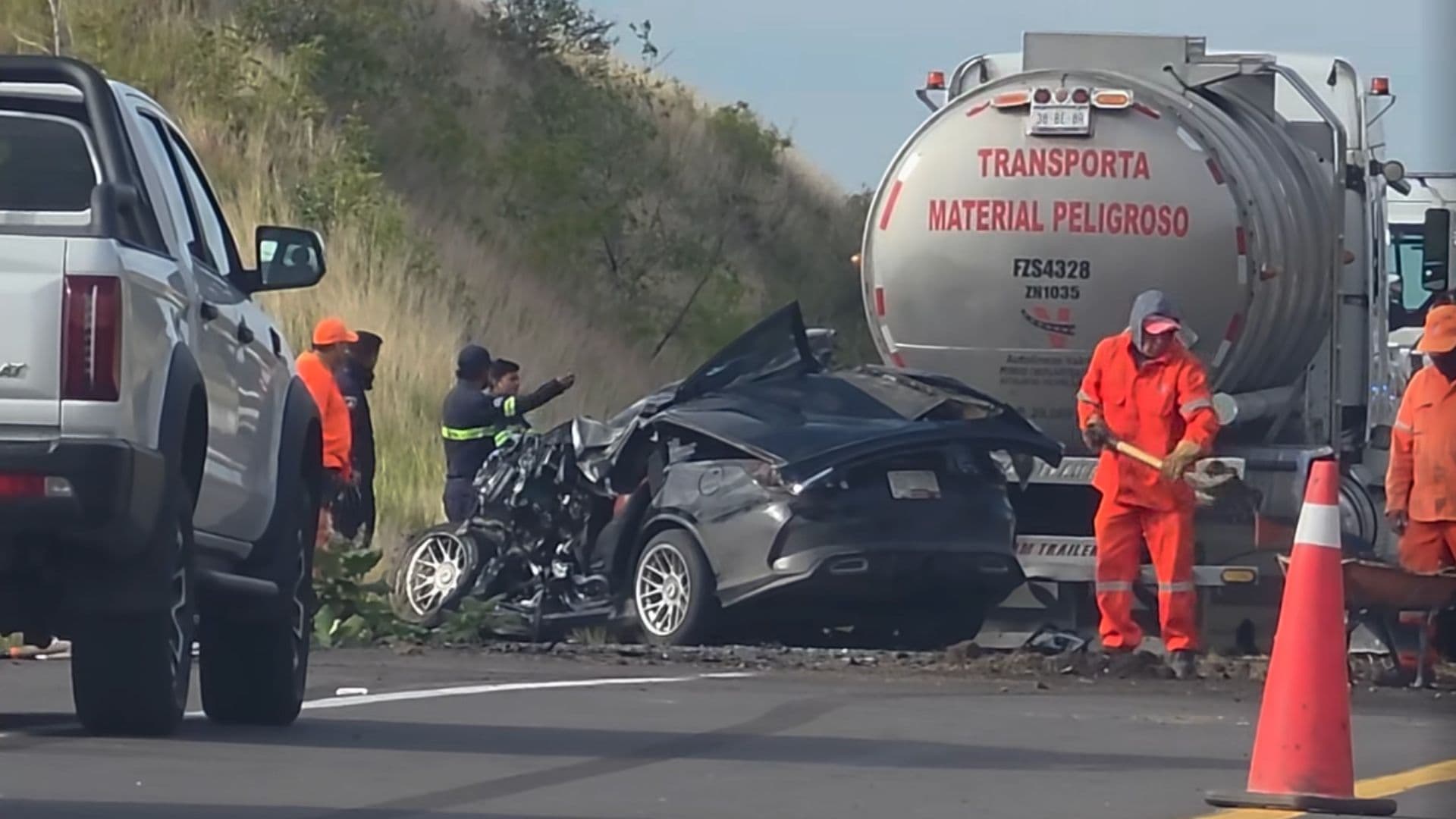 Accidente en la autopista Siglo XXI deja un muerto.