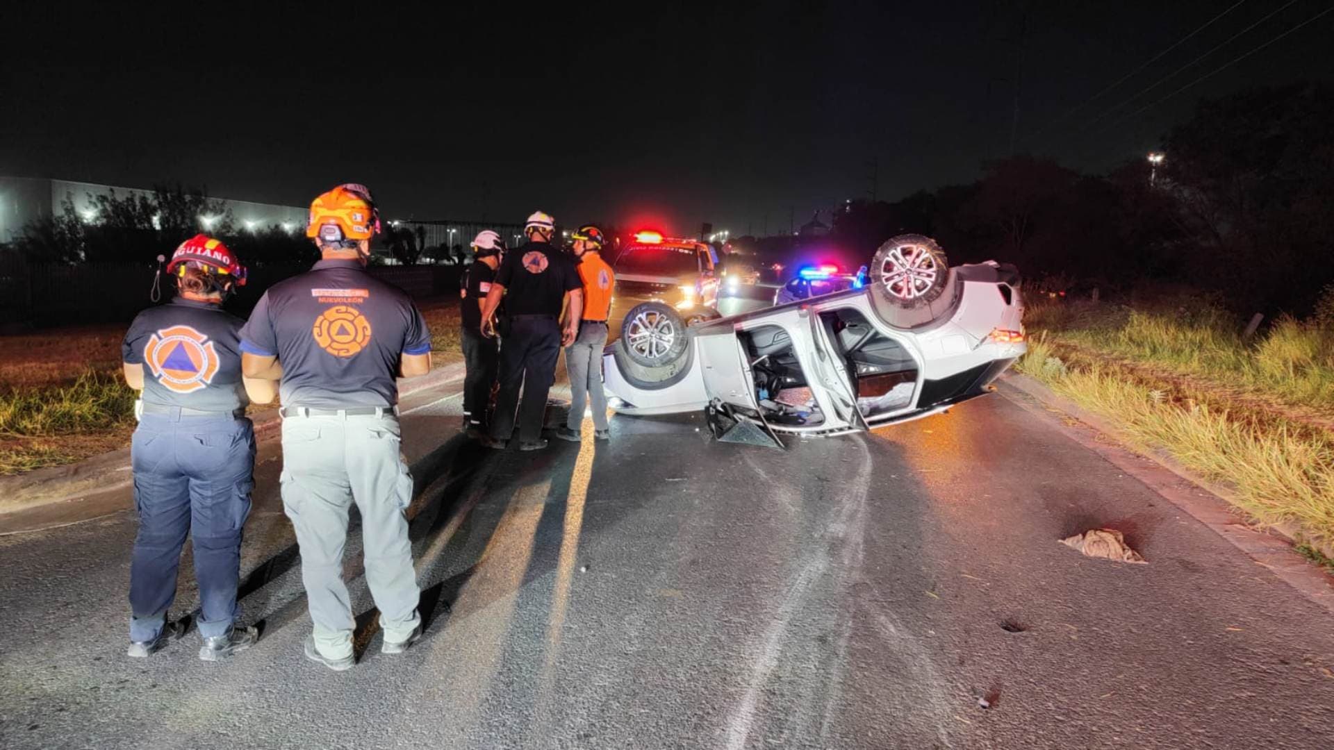 Seis personas resultan lesionadas tras choque y volcadura en Juárez