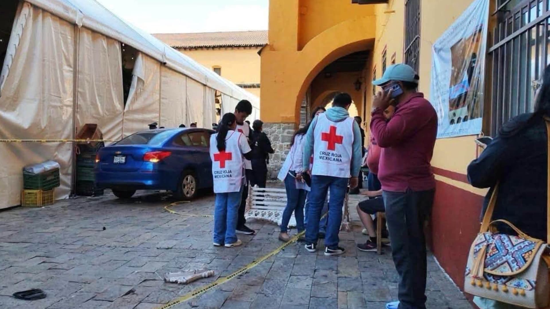 Atropellamiento masivo en Zacatlán deja 16 lesionados y un detenido.