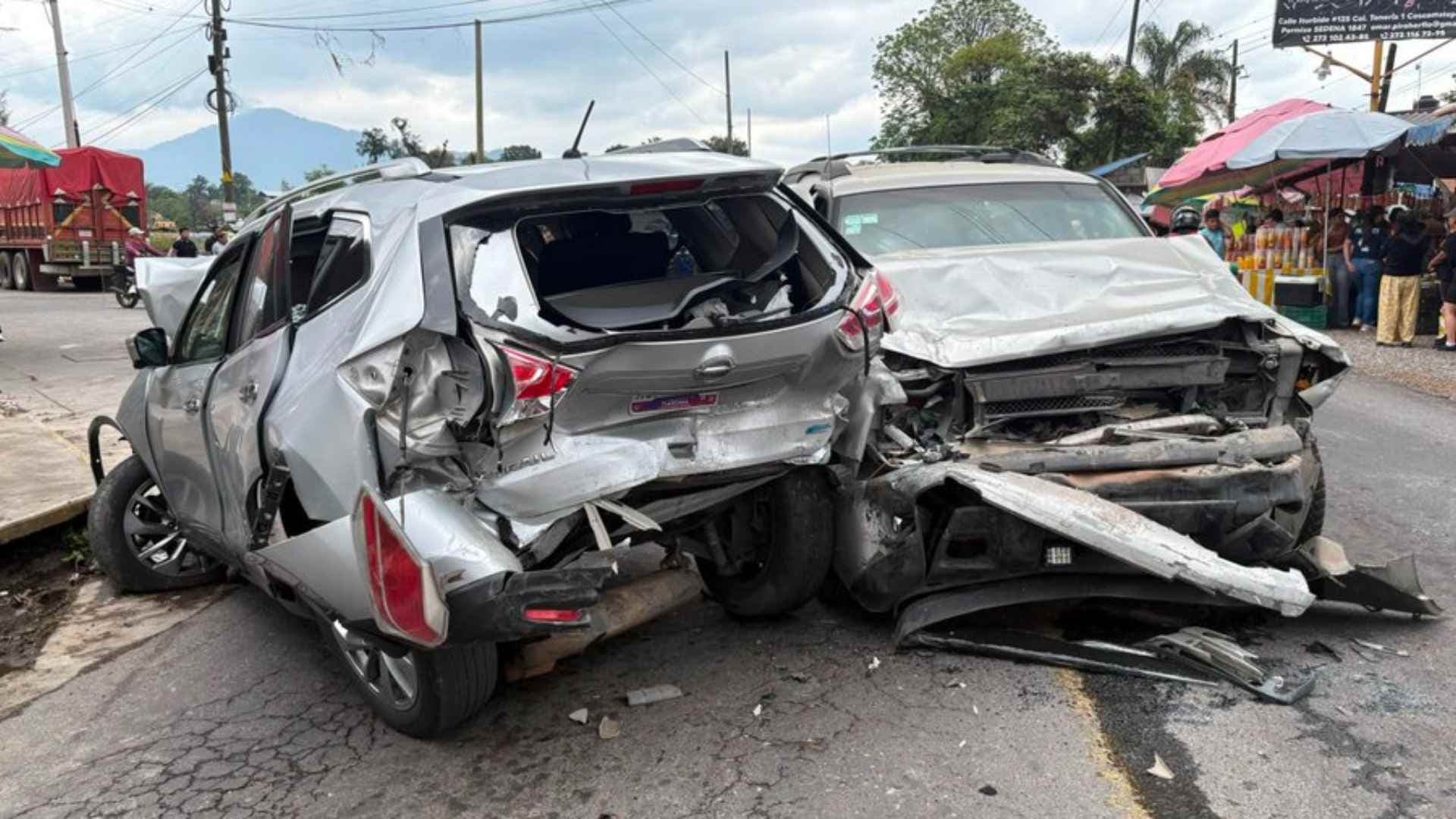 Accidentes en carreteras. Foto: Guardia Nacional