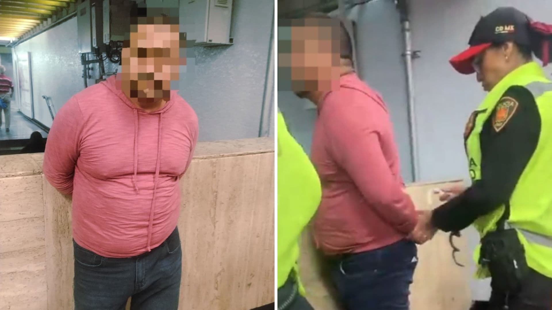 Así Detuvieron al Acosador Metro CDMX