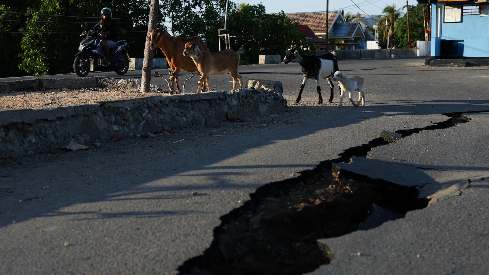 Sismo en Indonesia