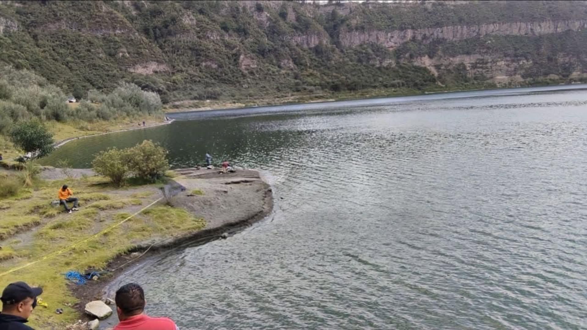 Muerto Ahogado Adolescente Menor 14 Años Cayó Laguna de Aljojuca Puebla