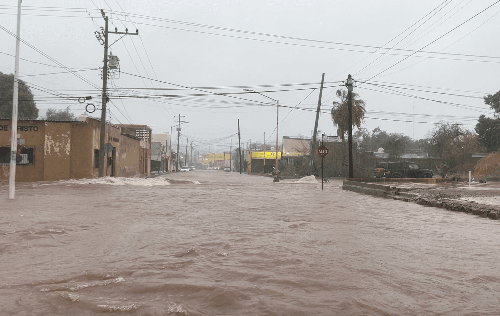 Afectaciones por Huracán Polo en Empalme y Guaymas en Sonora