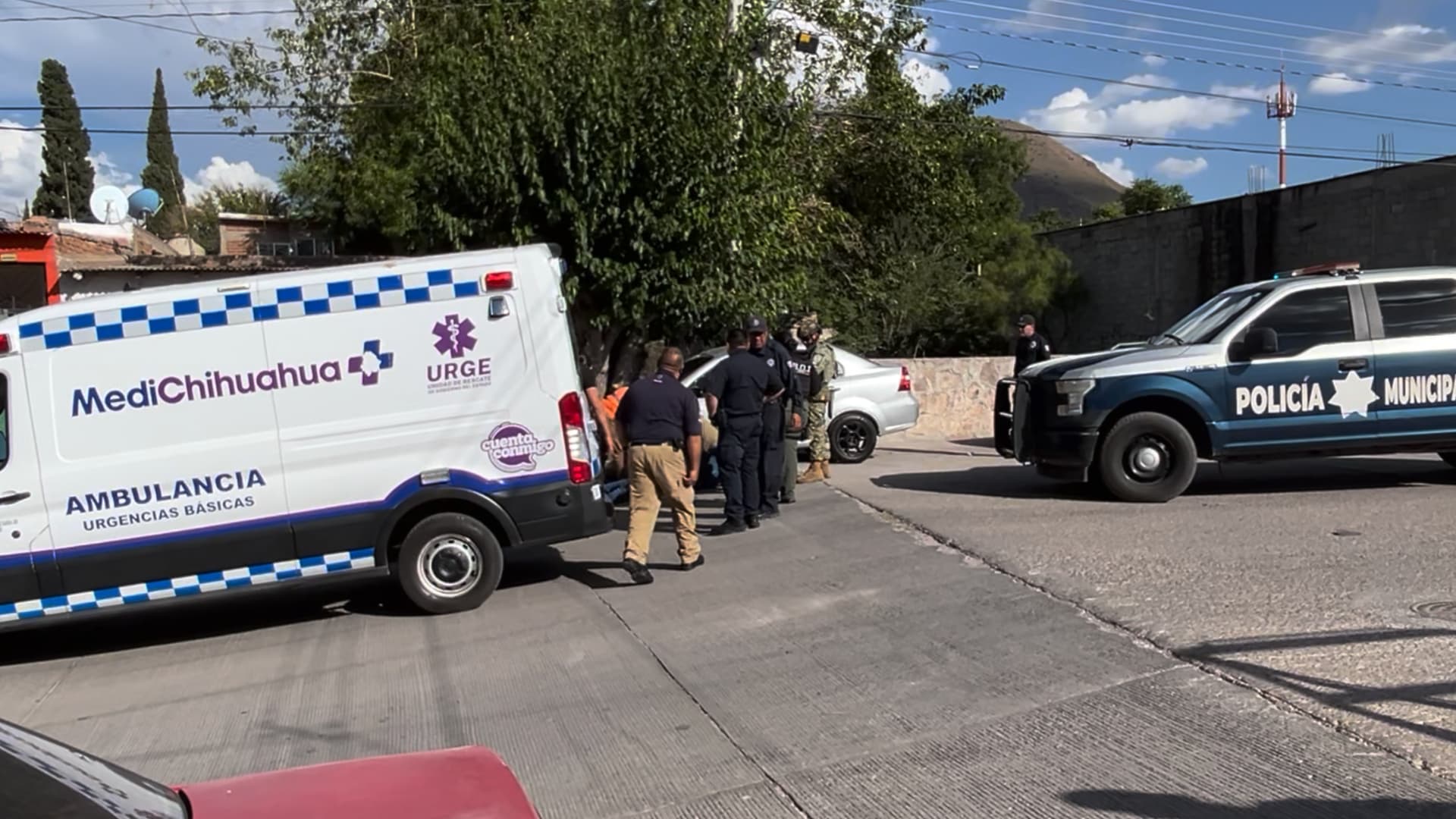 Los hechos ocurrieron en el cruce de las calles 44 y Tamborel.