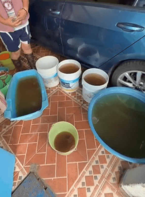 Vecinos de Neza Sufren Escasez de Agua Potable y si Llega es ‘Color Café’