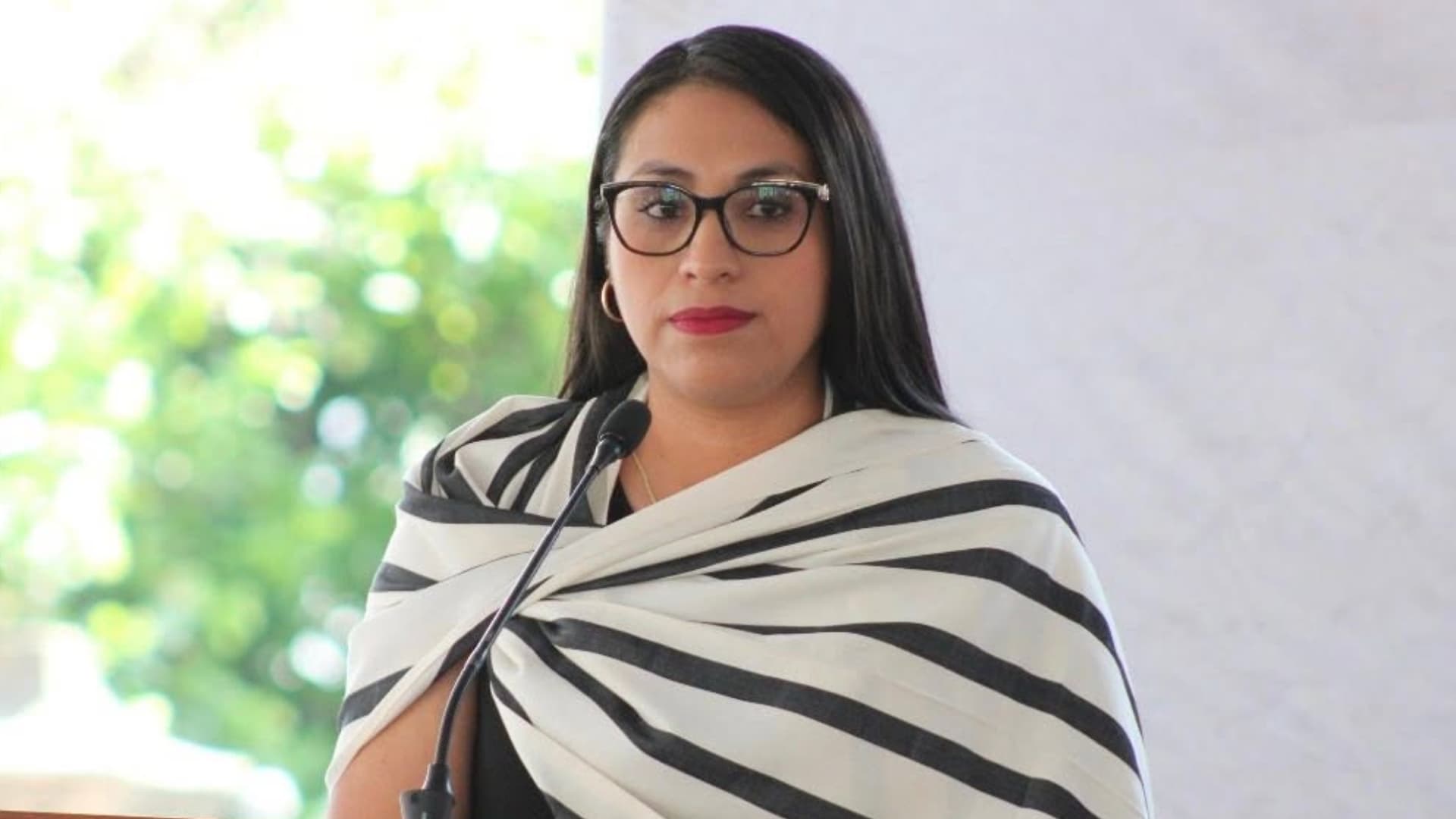 Nancy Nápoles, presidenta municipal de Tenancingo.