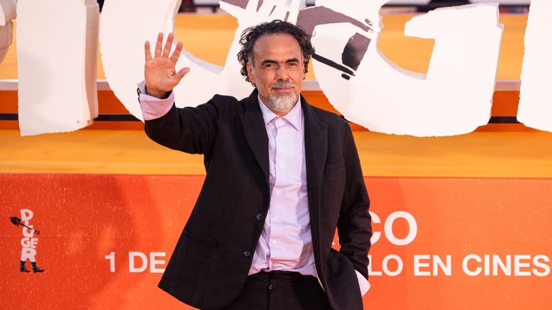 Alejandro González Iñárritu en el estreno de la película "Digger".