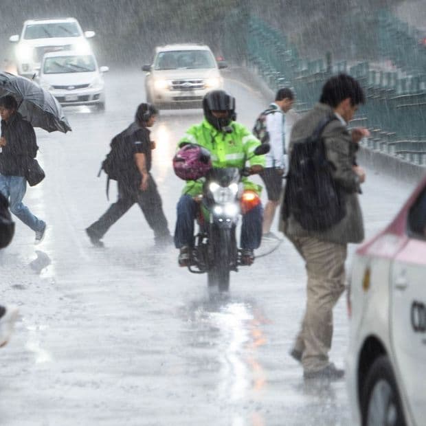 Lluvia en la CDMX