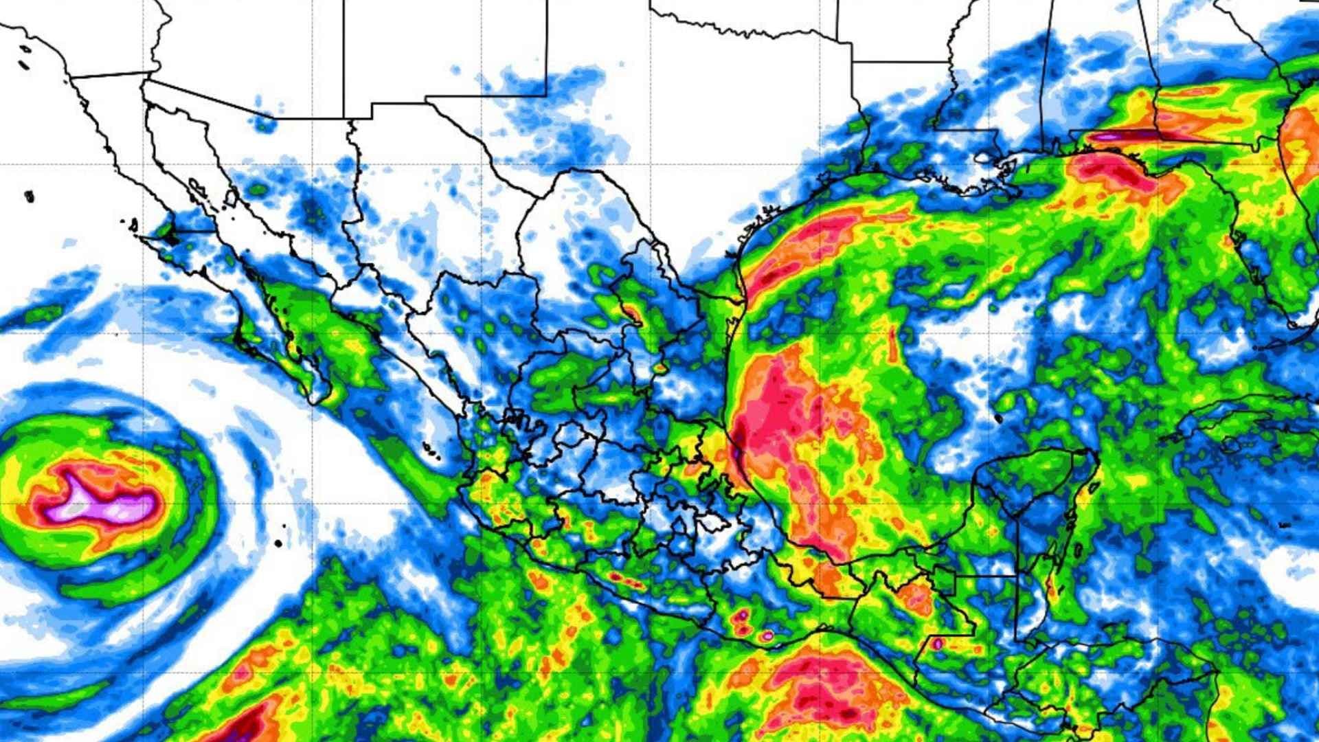 Alerta gris en Veracruz se esperan lluvias intensas y oleaje elevado en los próximos días
