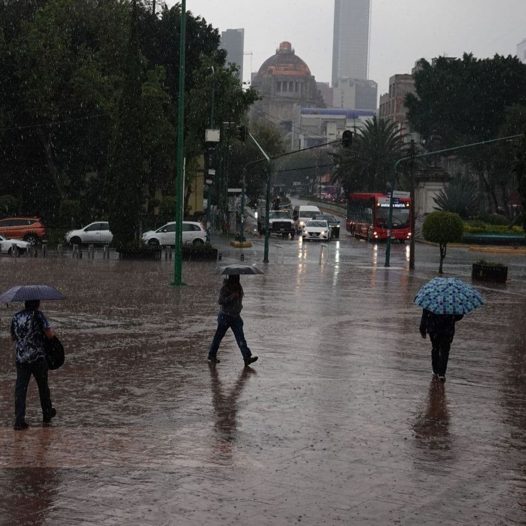 Lluvia en la CDMX