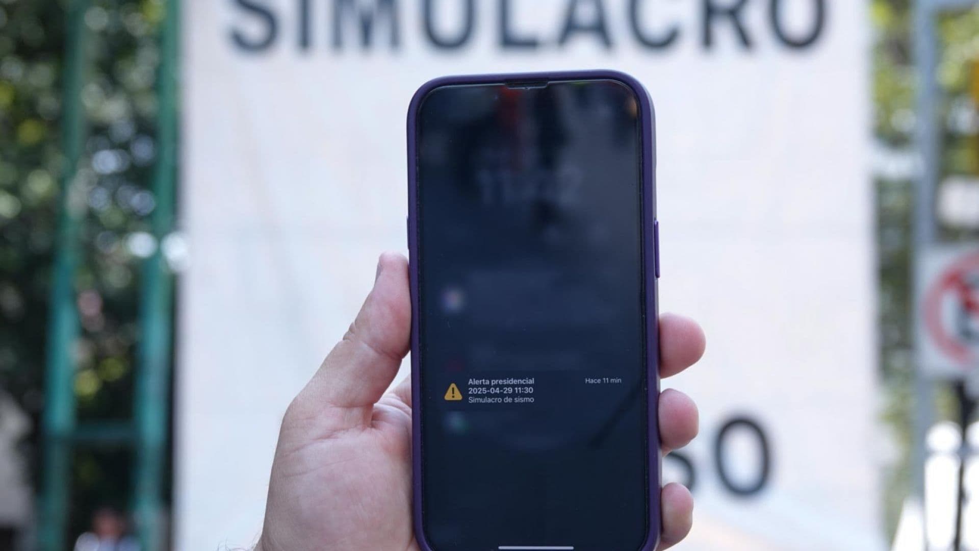 La alerta sísmica también sonará en millones de celulares durante el Segundo Simulacro 2026